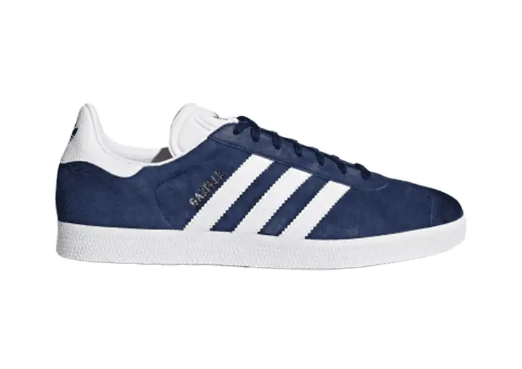 ADIDAS GAZELLE SHOES NAVE-BLUE WHITE – תמונה 3