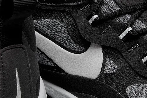 Nike Air Max 270 React Black, Vast Grey & Off White – תמונה 4