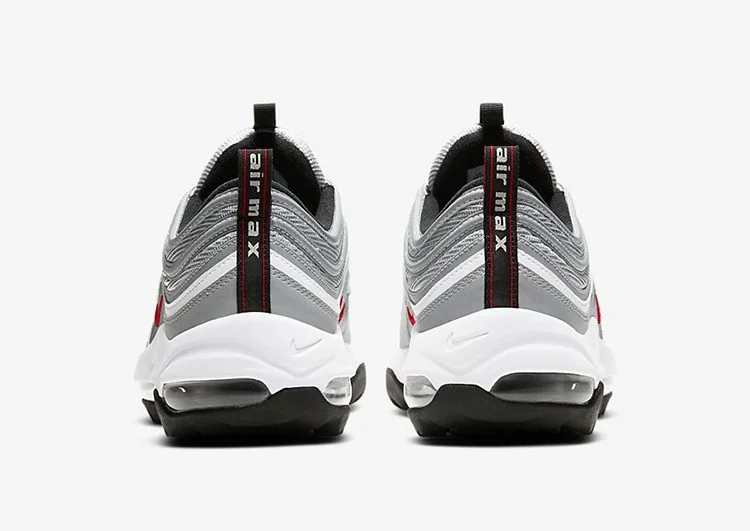 נעלי נייק-Nike Air Max 97 SILVER WHITE – תמונה 3