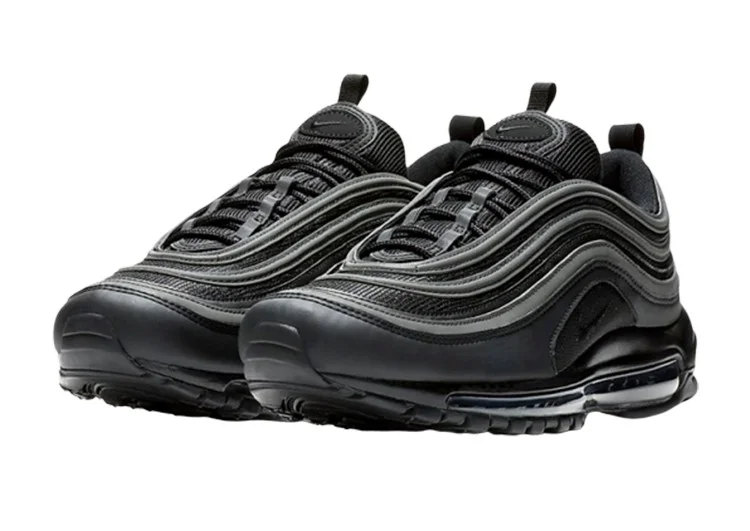 נעלי נייק-Nike Air Max 97 BLACK – תמונה 2