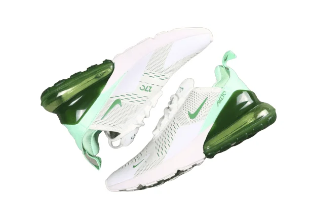נעלי נייק-Nike air max 270 White Dark Green – תמונה 2