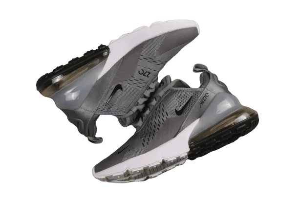 נעלי נייק-Nike air max 270 White Gray – תמונה 2