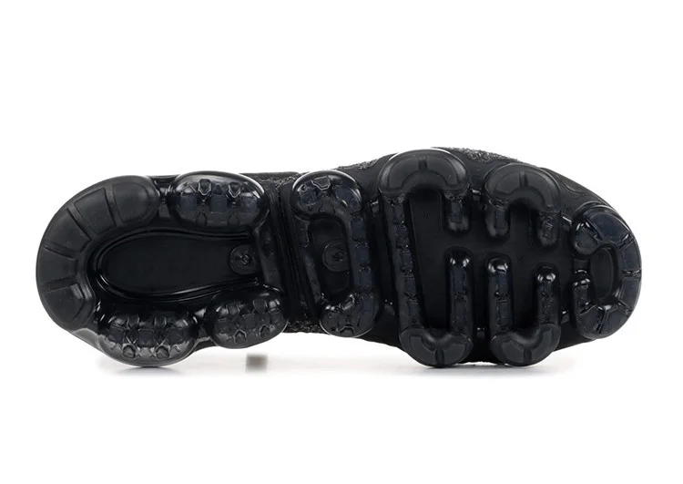 נעלי נייק-Nike Air Vapormax Flyknit 2 Black Gray – תמונה 3