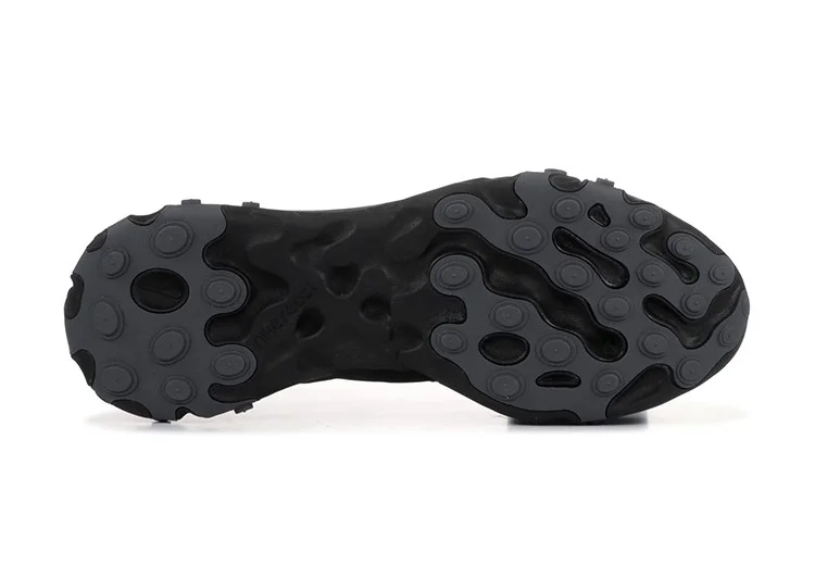 נעלי נייק-Nike React Element 55 Black Gray – תמונה 4