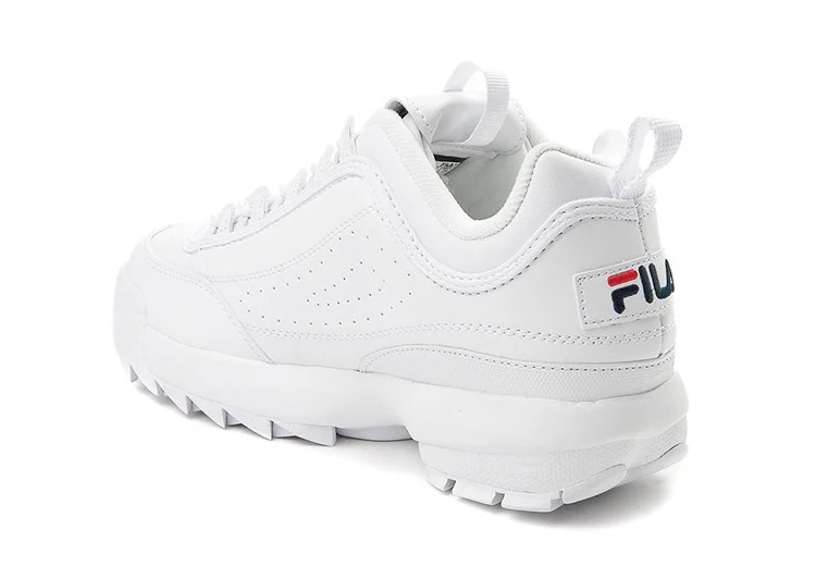 נעלי פילה-Fila Disruptor 2 Premium Athletic Shoes-White – תמונה 3