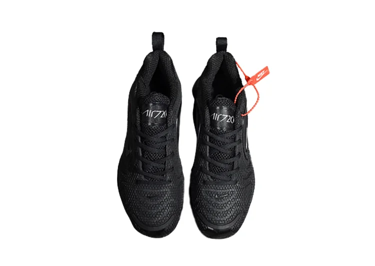NIKE AIR MAX 720 BLACK- BLACK LOGO – תמונה 6