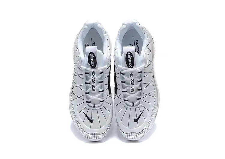 NIKE AIR MAX 720 BLACK LOGO - WHITE – תמונה 4