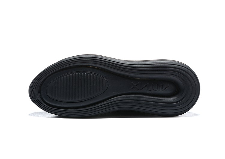 NIKE AIR MAX 720 DARK GRAY - BLACK LOGO – תמונה 5