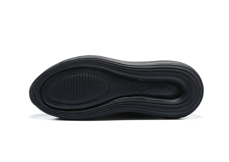 NIKE AIR MAX 720 DARK GRAY - BLACK LOGO – תמונה 5