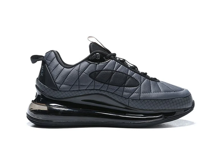 NIKE AIR MAX 720 DARK GRAY - BLACK LOGO – תמונה 2