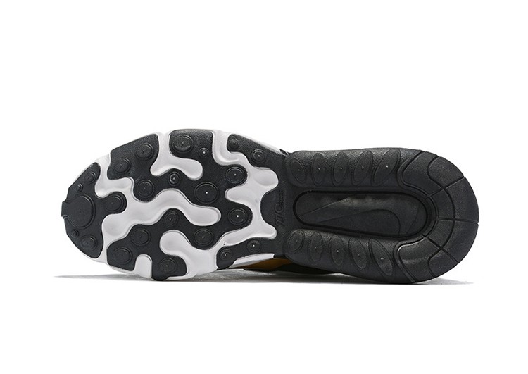 Nike Air Max 270 React GOLDEN-BLACK – תמונה 5