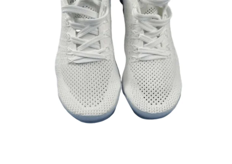 נעלי נייק-Nike Air Vapor Max Flyknit 2.0W WHITE-BLACK LOGO – תמונה 5