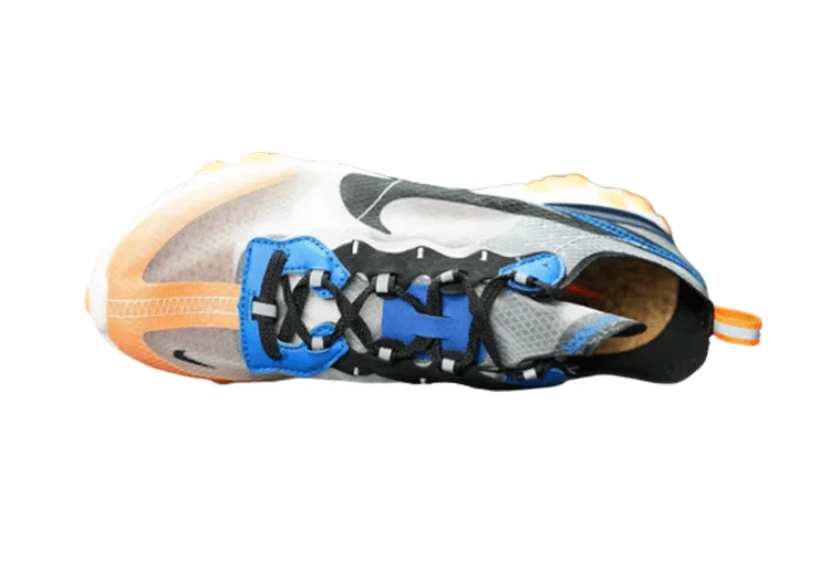 נעלי נייק-Nike React Element 55 ORANGE-GRAY-BLACK – תמונה 3
