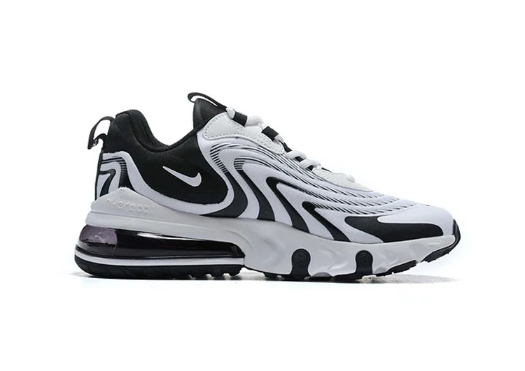 נעלי נייק-nike air max270 BLACK - PEARL GRAY – תמונה 2