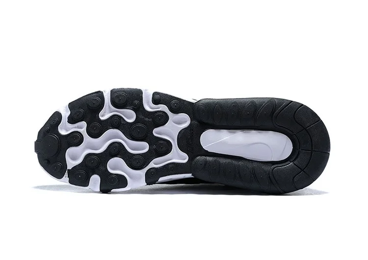 נעלי נייק-nike air max270 BLACK - WHITE LOGO – תמונה 5