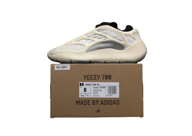 נעלי אדידס-Adidas Yeezy Boost 700-White Lilac – תמונה 4