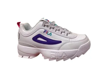נעלי פילה-Fila Disruptor 2 Premium Athletic Shoes-FRENCH GREY