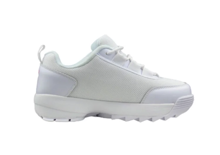 נעלי פילה-Fila Disruptor 2 Premium Athletic Shoes-GREY NURSE – תמונה 3