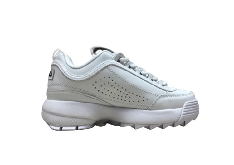 נעלי פילה-Fila Disruptor 2 Premium Athletic Shoes-LINK WATER-BLACK LOGO – תמונה 3