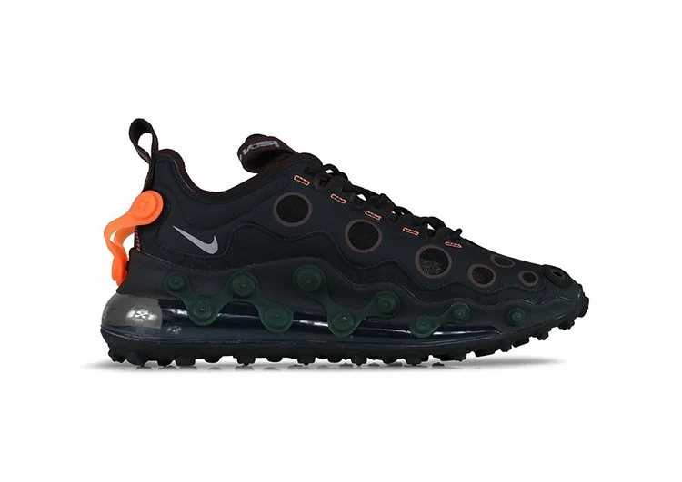 NIKE AIR MAX 720 ISPA BLACK RUSSIAN - BURNHAM – תמונה 3