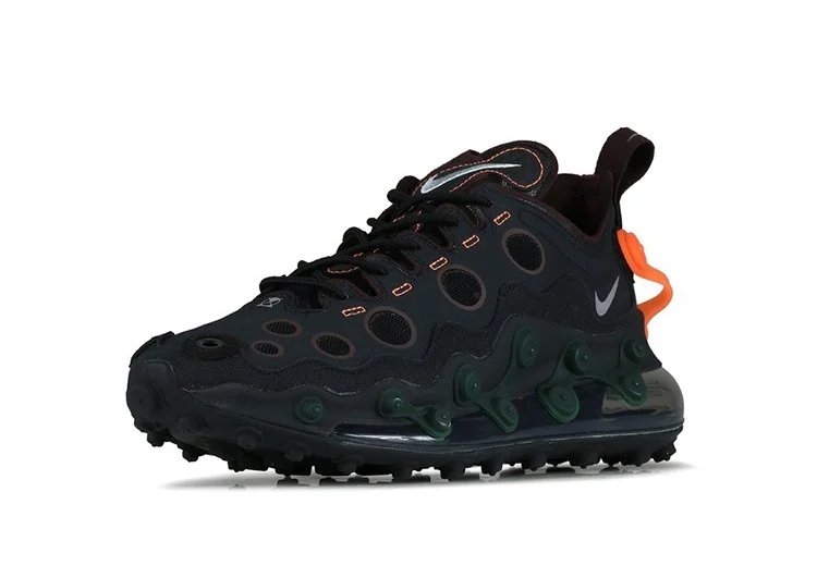 NIKE AIR MAX 720 ISPA BLACK RUSSIAN - BURNHAM – תמונה 4