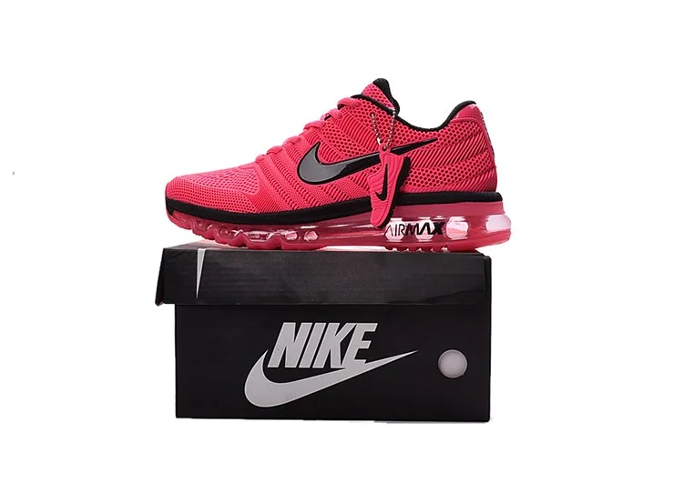 נעלי נייק-Nike Air Max 2017- AMARANTH- BLACK – תמונה 3