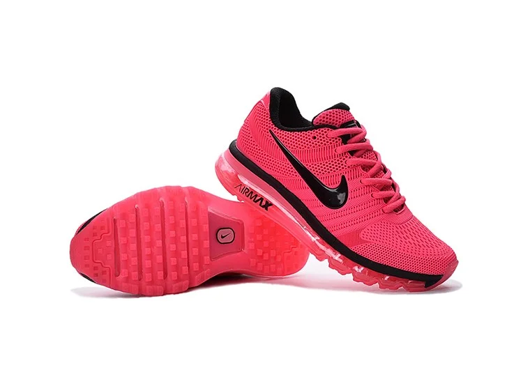 נעלי נייק-Nike Air Max 2017- AMARANTH- BLACK – תמונה 5