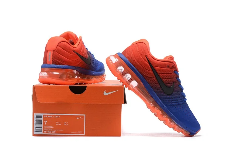 נעלי נייק-Nike Air Max 2017-CINNABAR- ENDEAVOUR – תמונה 4