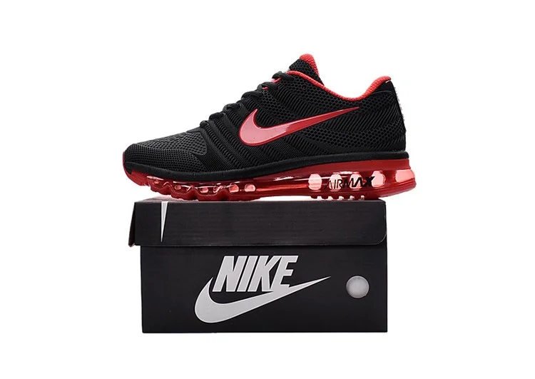 נעלי נייק-Nike Air Max 2017- FALU RED- BLACK – תמונה 3