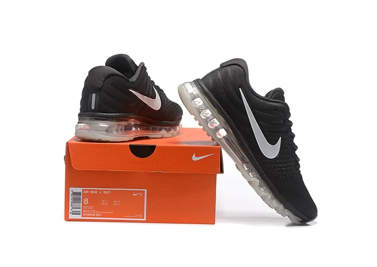 נעלי נייק-Nike Air Max 2017- NERO- DARK GREY – תמונה 5
