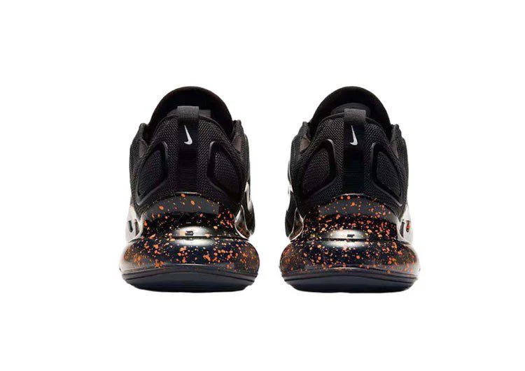 Nike Air Max 720 Black & ORG Logo – תמונה 5