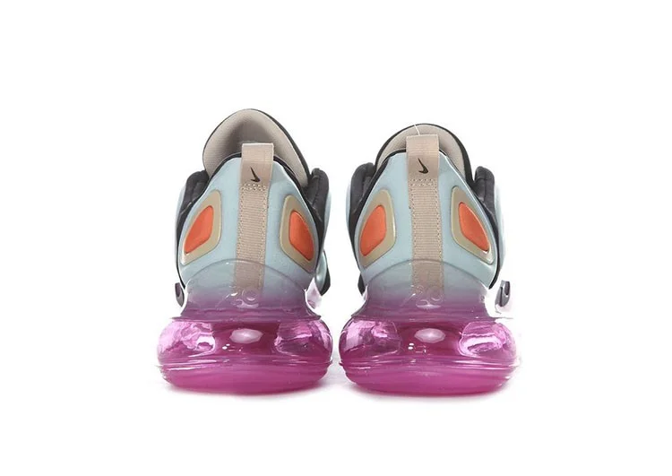 Nike Air Max 720 White & Black & Pink – תמונה 4