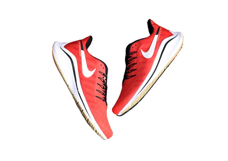 נעלי נייק-Nike Air Zoom Mariah Flyknit Racer- SUNSET ORANGE-EBONY CLAY – תמונה 3