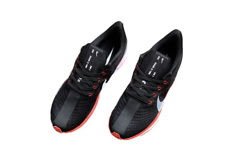 נעלי נייק-Nike Zoom Pegasus 35 Black Russian-Fire Brick – תמונה 5