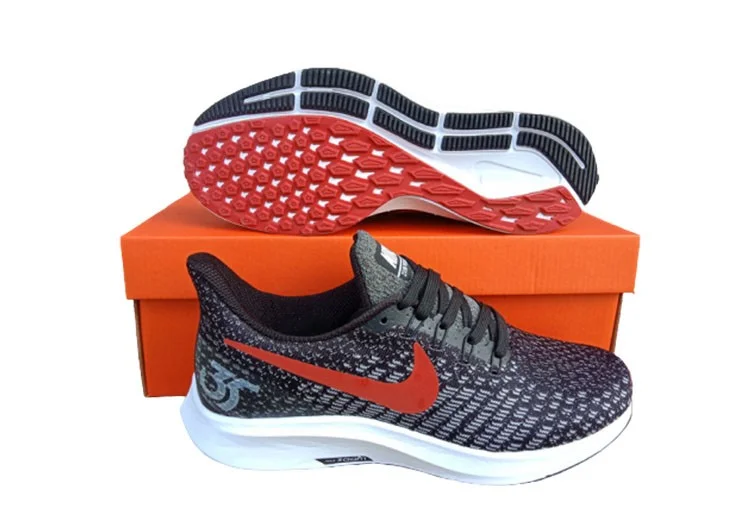 נעלי נייק-Nike Zoom Pegasus 35 Heather-Persian Red – תמונה 5