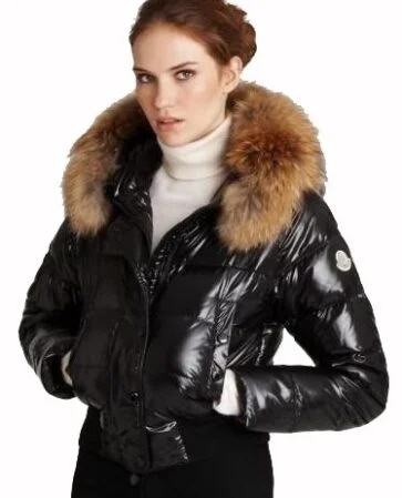 MONCLER COATS CATEGORY MEN & WOMEN-BLACK AND TUSCANY