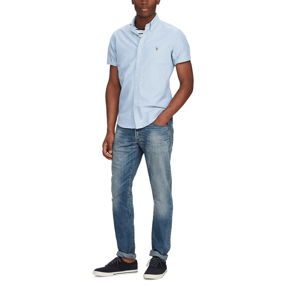 ראלף לורן-RALPH LAUREN SHIRT MEN'S SHORT – תמונה 4