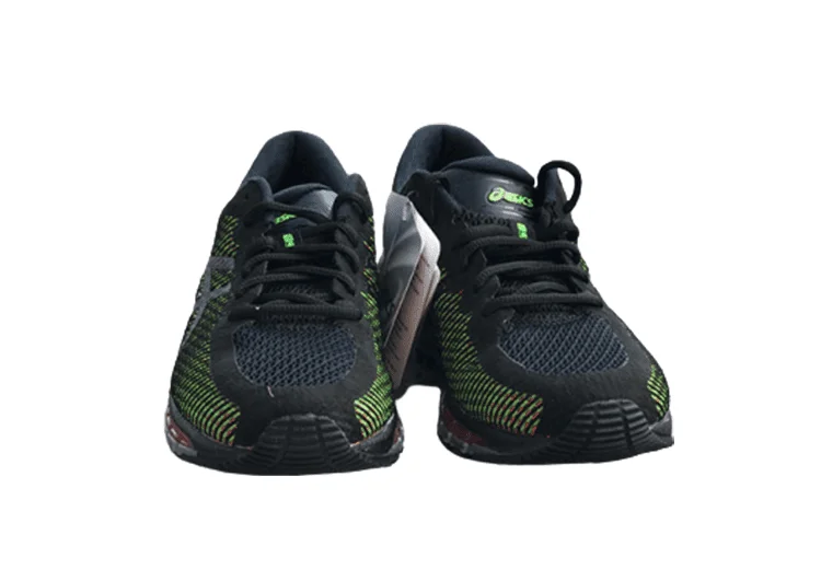 נעלי אסיקס-ASICS - Black & Fluorescent – תמונה 6
