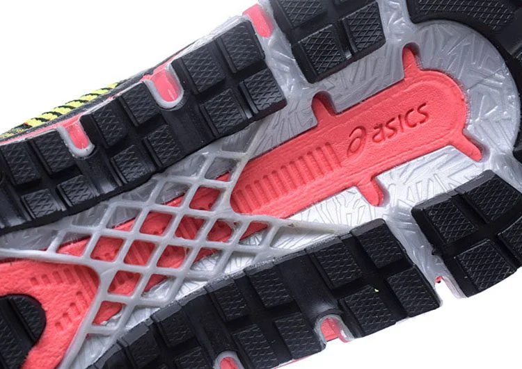 נעלי אסיקס-ASICS - Black & Fluorescent – תמונה 11