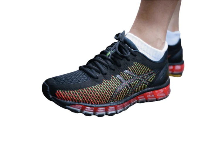נעלי אסיקס-ASICS - Black & Green – תמונה 8