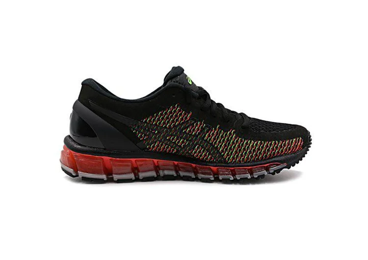 נעלי אסיקס-ASICS - Black & Green – תמונה 2