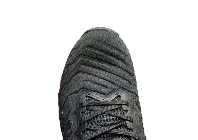 נעלי אסיקס-ASICS - Black & Light Red – תמונה 7