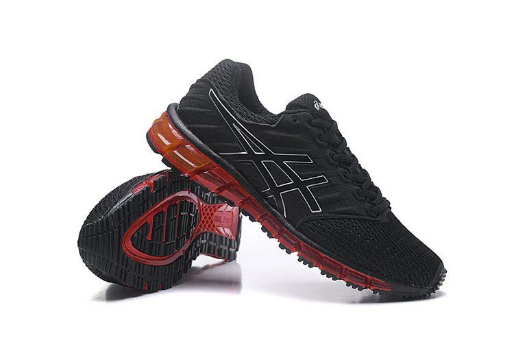 נעלי אסיקס-ASICS - Black & Red – תמונה 5