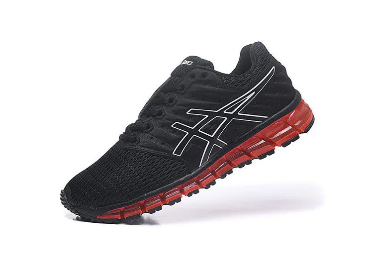 נעלי אסיקס-ASICS - Black & Red – תמונה 3