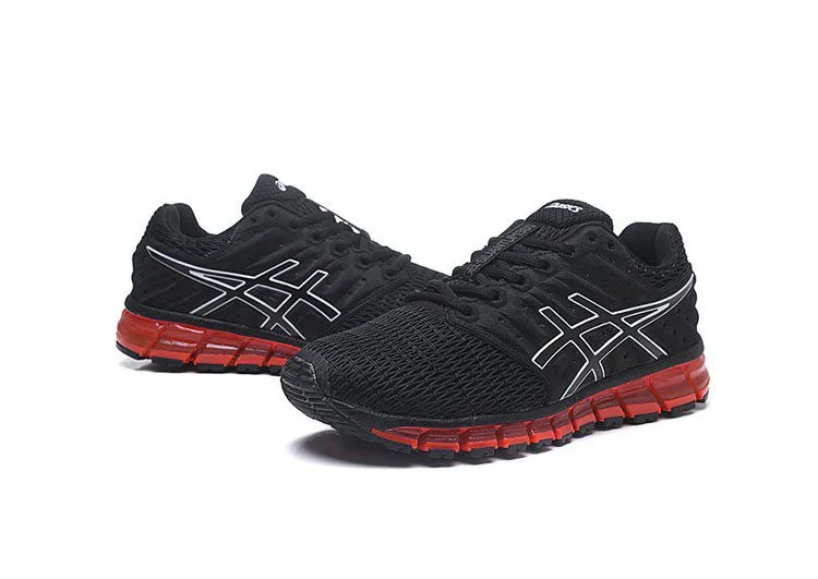 נעלי אסיקס-ASICS - Black & Red – תמונה 4