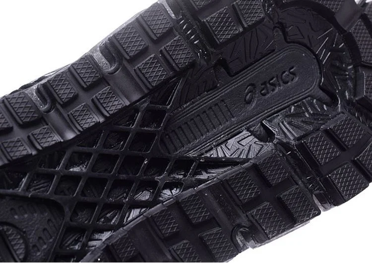 נעלי אסיקס-ASICS - CM -Black & Silver – תמונה 9
