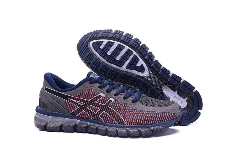 נעלי אסיקס-ASICS - CM -Light Gray Navy Blue – תמונה 5