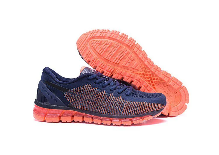 נעלי אסיקס-ASICS - CM - Sark Bllue ORG Red – תמונה 3