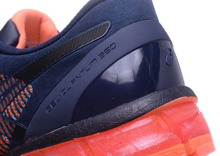 נעלי אסיקס-ASICS - CM - Sark Bllue ORG Red – תמונה 8