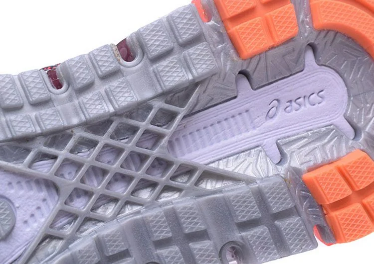 נעלי אסיקס-ASICS - Dark Blue ORG Red – תמונה 9